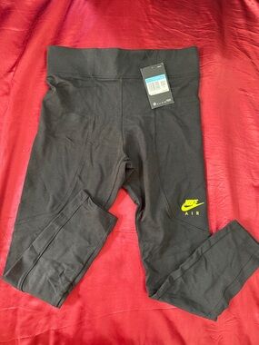 Nike Air Leggings with Neon Logo